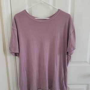 We The Free Dusty Mauve Crewneck Tee